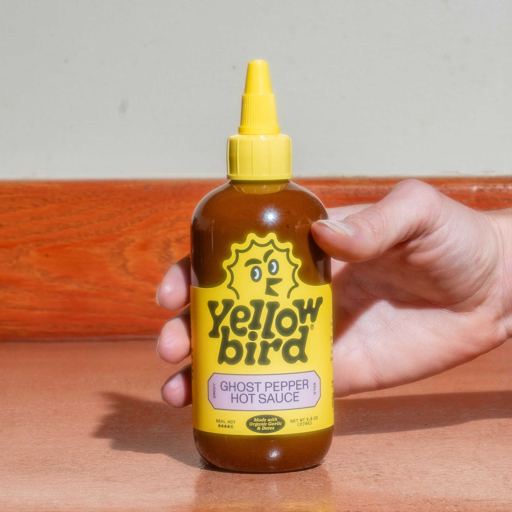 Hot Sauce Made with Organic Ghost Pepper E7
